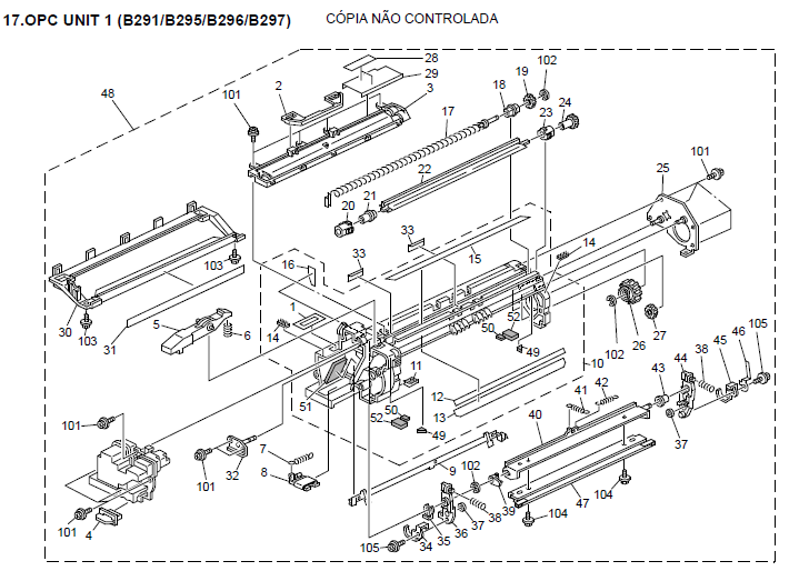 Details about   Ricoh Aficio MPC2004 2504 3004 Service manual parts and diagrams 