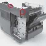 HP LaserJet M601, M603, M602 Right Side Cover Removal