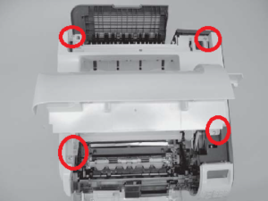 HP LaserJet M601, M603, M602 Top Cover Removal